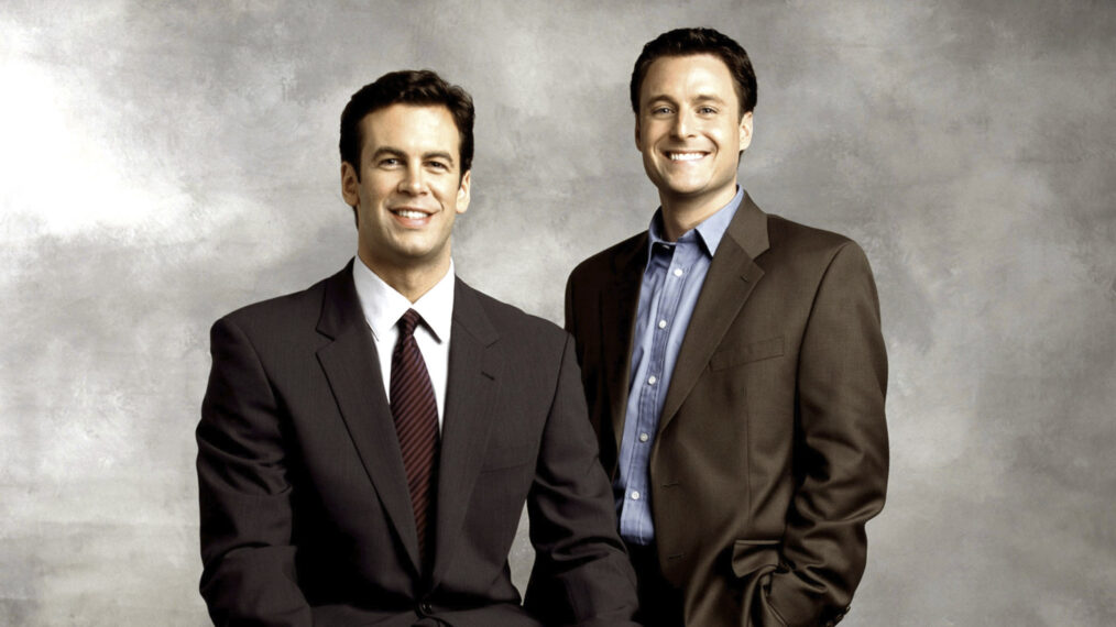 The Bachelor - Alex Michel and Chris Harrison in 2002