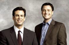 The Bachelor - Alex Michel and Chris Harrison in 2002