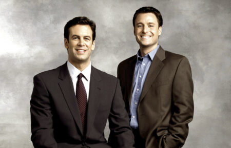 The Bachelor - Alex Michel and Chris Harrison in 2002