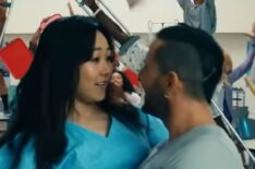 Karen Fukuhara and Tomer Capon in The Boys - Season 3