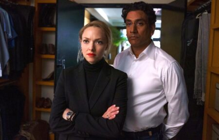 The Dropout Amanda Seyfried and Naveen Andrews