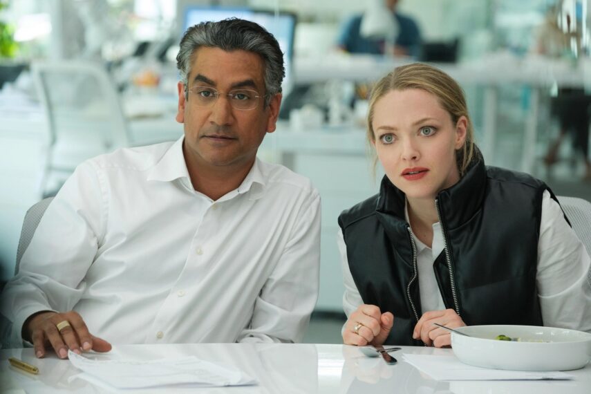 The Dropout Naveen Andrews and Amanda Seyfried 