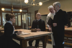 Celia Keenan-Bolger, Michael Cerveris, Douglas Sills, and Jack Gilpin in 'The Gilded Age' Season 2