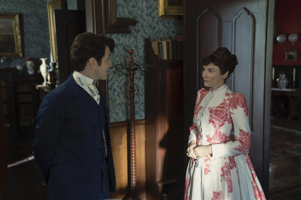 Harry Richardson and Laura Benanti in 'The Gilded Age' Season 2