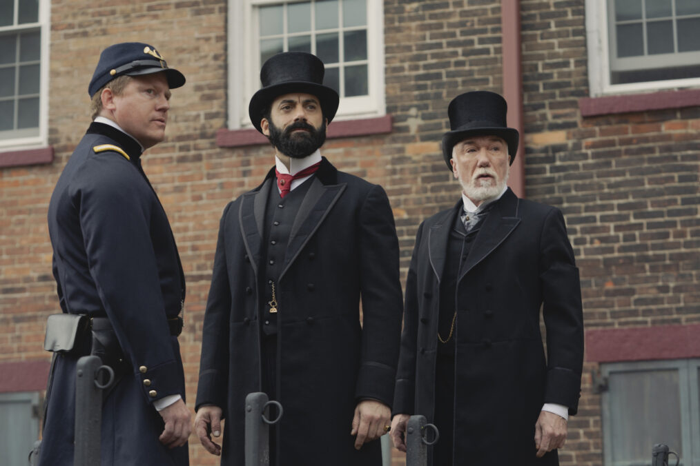 Morgan Spector and Patrick Page in 'The Gilded Age' Season 2