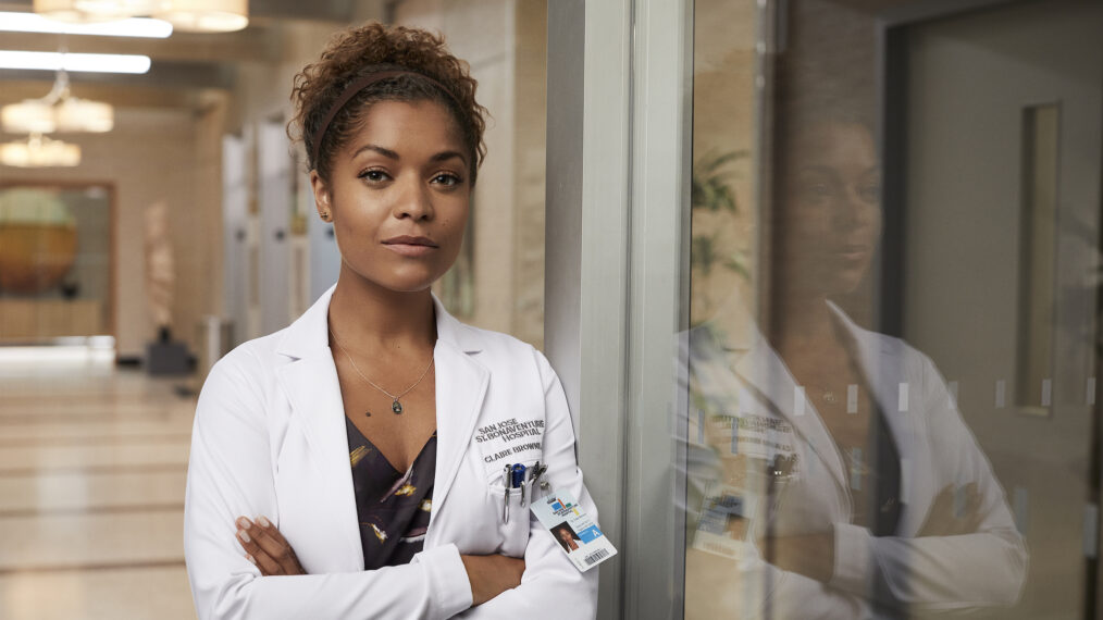 Antonia Thomas as Dr. Claire Browne on The Good Doctor