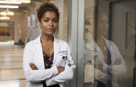 Antonia Thomas as Dr. Claire Browne on The Good Doctor