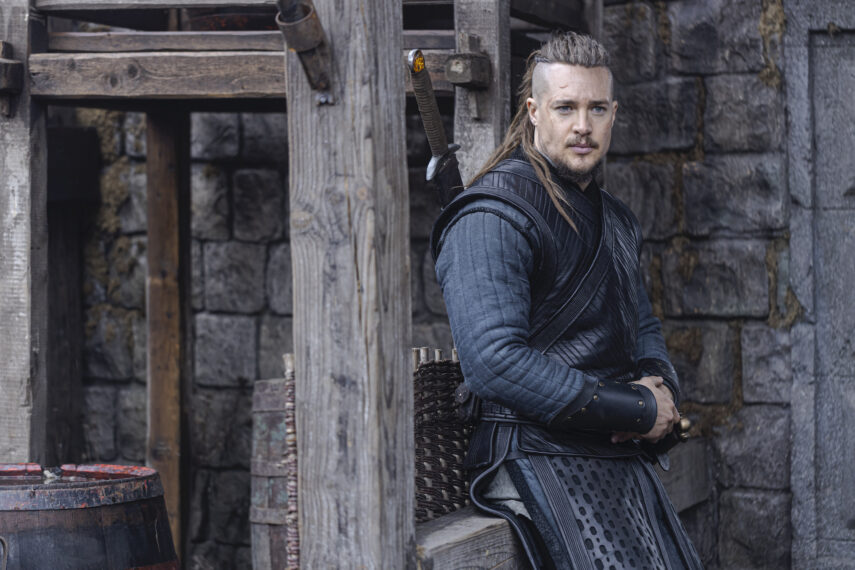Alexander Dreymon as Uhtred in The Last Kingdom