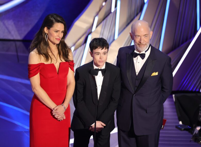 The Oscars, Jennifer Garner, Elliot Page, and J.K. Simmons
