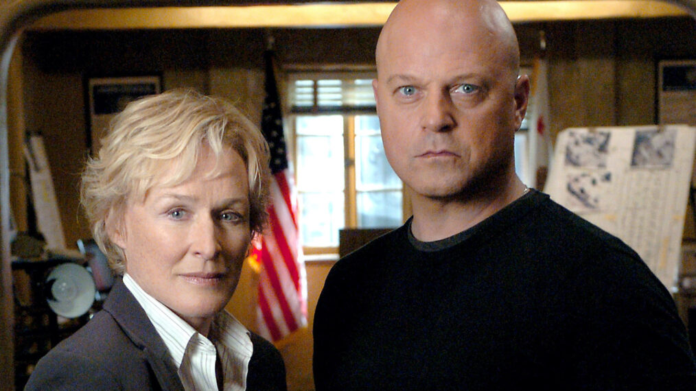 The Shield - Glenn Close and Michael Chiklis