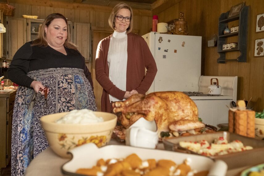 This Is Us Season 6 Chrissy Metz and Mandy Moore 