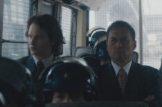 Ansel Elgort and Ken Watanabe in Tokyo Vice