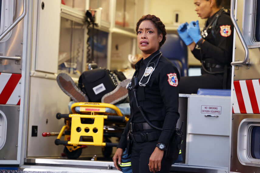Gina Torres as Tommy in 9-1-1 Lone Star