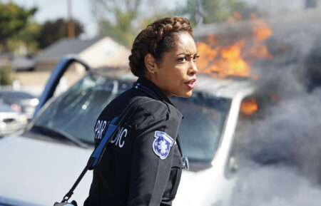 Gina Torres as Tommy in 9-1-1 Lone Star