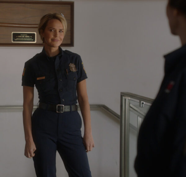 Arielle Kebbel as Lucy in 9-1-1