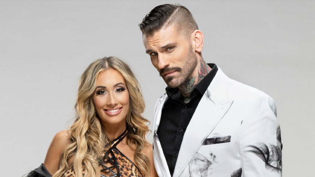 Carmella and Corey Graves