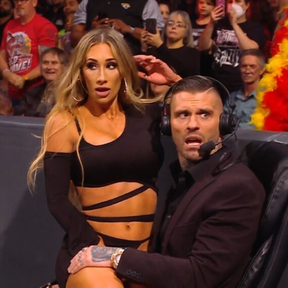 Carmella and Corey Graves