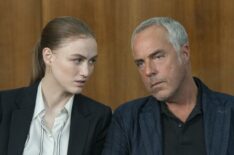 Madison Lintz and Titus Welliver in Bosch: Legacy