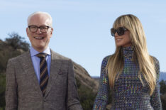 Tim Gunn and Heidi Klum in Making the Cut - Season 3