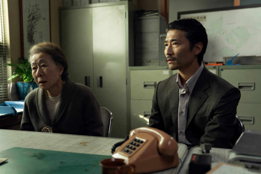 Yuh-Jung Youn and Soji Arai in Pachinko Season 1