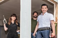 Celebrity IOU - Zooey Deschanel with Drew and Jonathan Scott