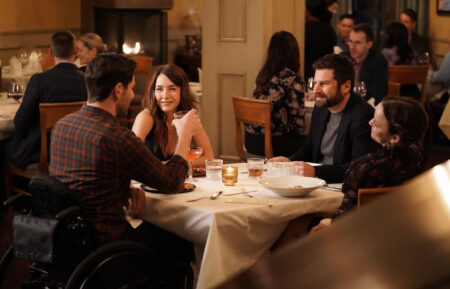 David Giuntoli, Erin Karpluk, James Roday Rodriguez, Allison Miller in A Million Little Things