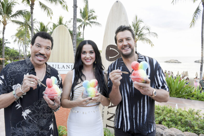 Lionel Richie, Katy Perry, Luke Bryan on American Idol