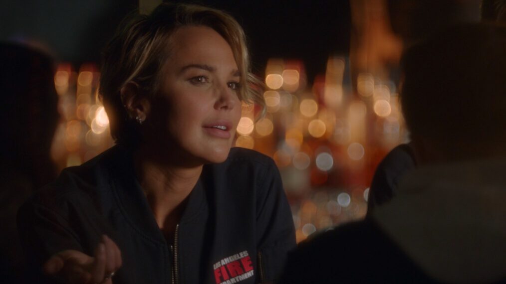 '9-1-1': Arielle Kebbel on Lucy's Lucky Save, Relationship With Buck & More