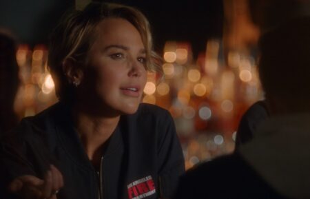 Arielle Kebbel as Lucy in 9-1-1