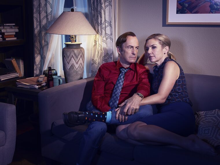 Better Call Saul Season 6 Bob Odenkirk and Rhea Seehorn 