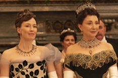 Carrie Coon and Donna Murphy in The Gilded Age - Season 1