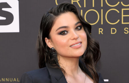 Devery Jacobs attends the 27th Annual Critics Choice Awards