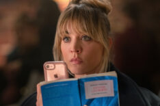 Kaley Cuoco as Cassie in The Flight Attendant