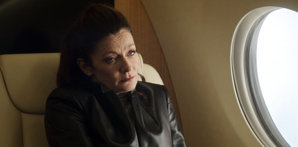 Michelle Gomez as Miranda in The Flight Attendant