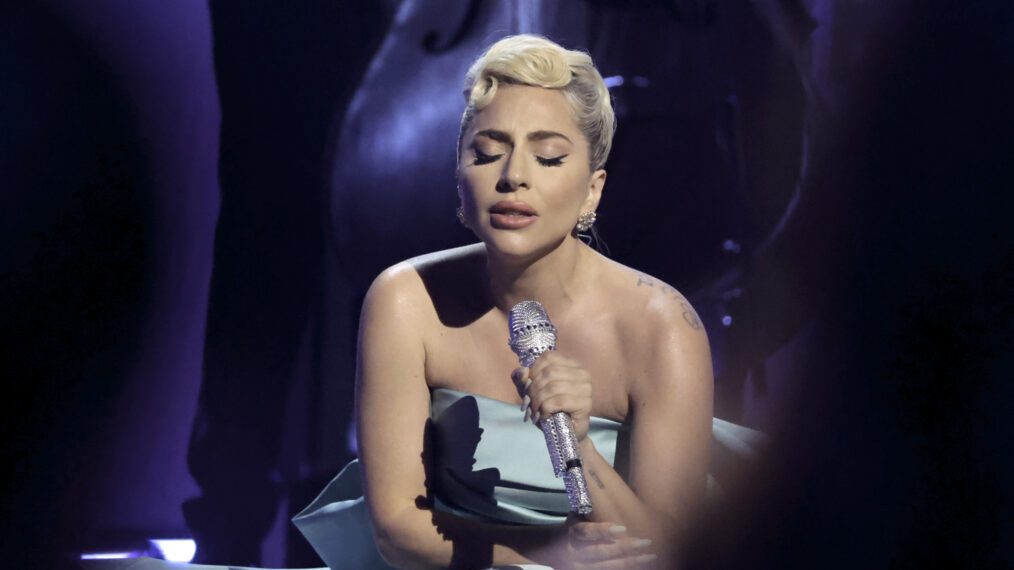 Lady Gaga at the Grammys 2022