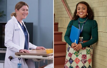 Ellen Pompeo in Grey's Anatomy, Quinta Brunson in Abbott Elementary