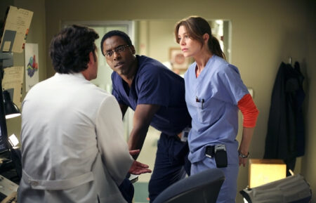 Grey's Anatomy Patrick Dempsey Isaiah Washington Ellen Pompeo