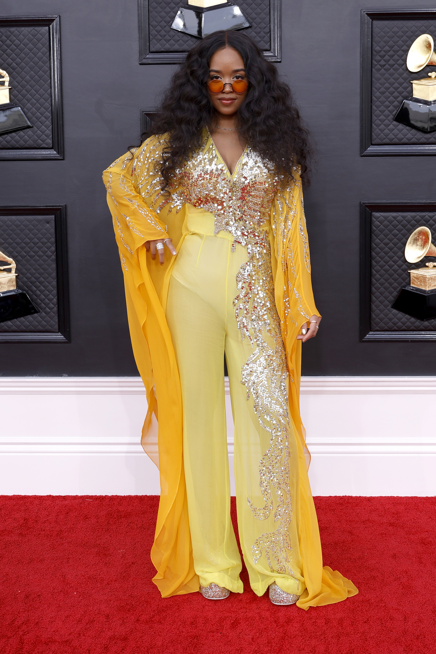 H.E.R. at the Grammys 2022