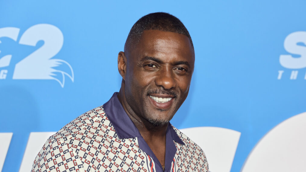 Idris Elba at the Sonic the Hedgehog 2 premiere