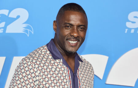 Idris Elba at the Sonic the Hedgehog 2 premiere