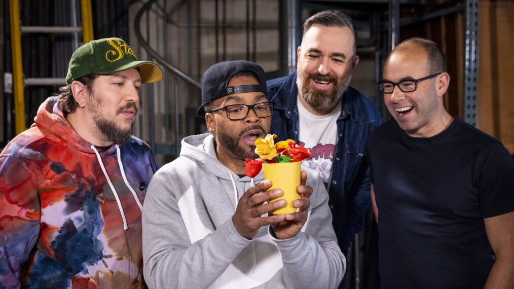 Impractical Jokers cast and Method Man