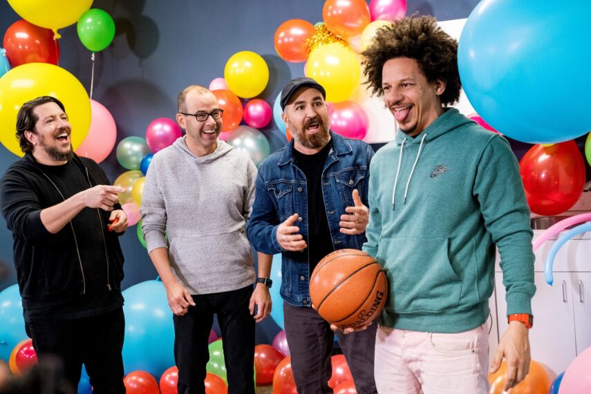 Impractical Jokers, Sal, Murr, Q, Eric Andre 