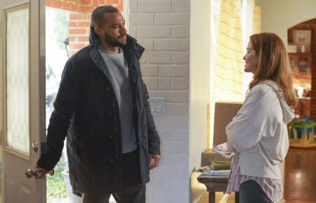 Jesse Williams as Jackson, Sarah Drew as April in Grey's Anatomy