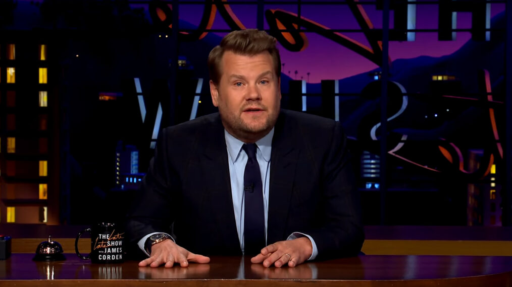 James Corden on The Late Late Show