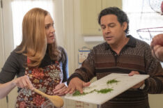 Mandy Moore as Rebecca, Jon Huertas as Miguel in This Is Us - Season 6