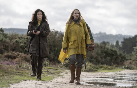 Sandra Oh and Jodie Comer in Killing Eve