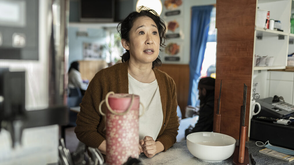 Sandra Oh as Eve Polastri in Killing Eve