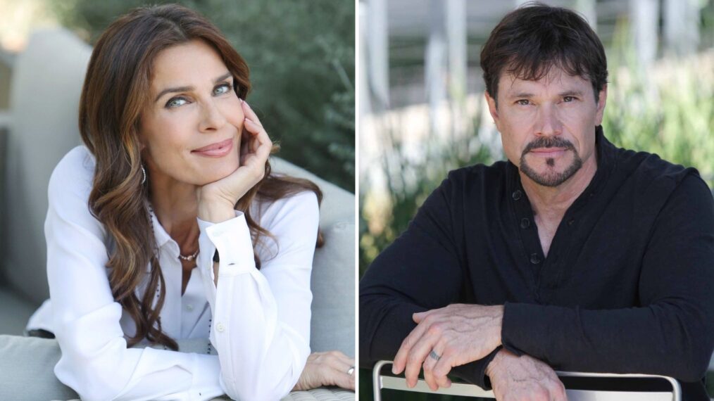 Kristian Alfonso and Peter Reckell