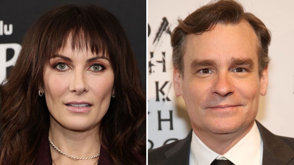 Laura Benanti (L) and Robert Sean Leonard (R)