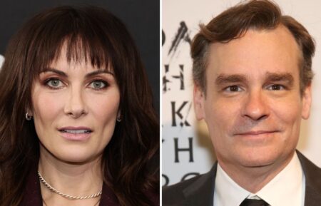 Laura Benanti (L) and Robert Sean Leonard (R)